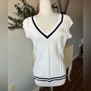 Aritzia Sunday Best Merino Wool Blend Sweater Vest -